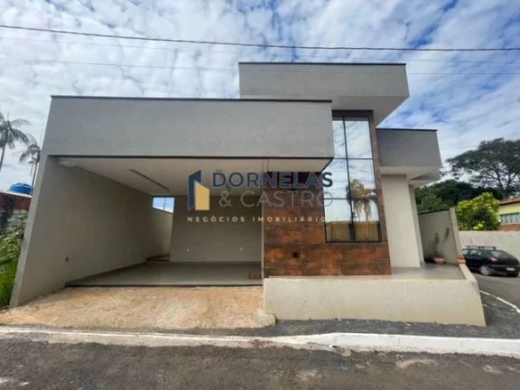Imagem CASA NOVA ESTILO AMERICANA ALTO PADRÃO DENTRO DE CONDOMÍNIO FECHADO NO GUARA PARK NO GUARÁ