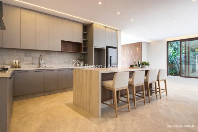 Imagem Casa de alto padrão à venda no Alphaville Campinas, com 4 suítes, ambientes amplos e excelente im...