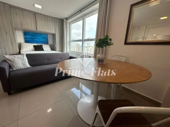 Imagem Flat disponível para locação no Home Boutique Brooklin, com 48m², 1 dormitório e 1 vaga
