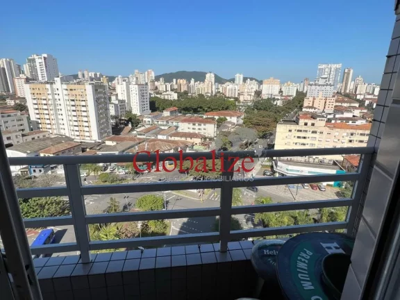 Imagem Apartamento à venda com 73m², 2 quartos, varanda, Piscina, 1 vaga por R$586.000,00 na Aparecida em Santos