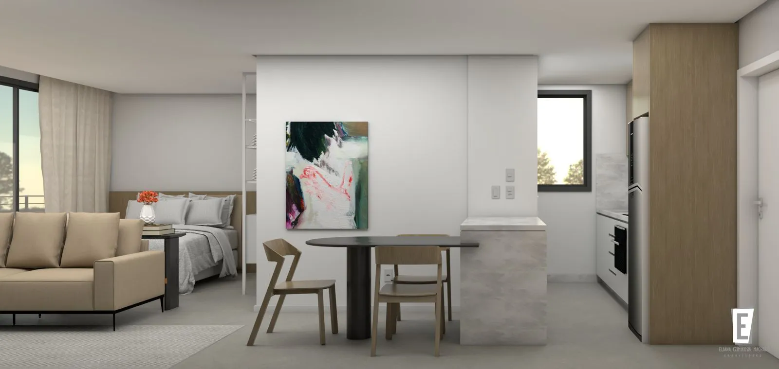 Imagem Studio à venda em Torres, Praia da Cal, com 1 quarto, 50.39m2