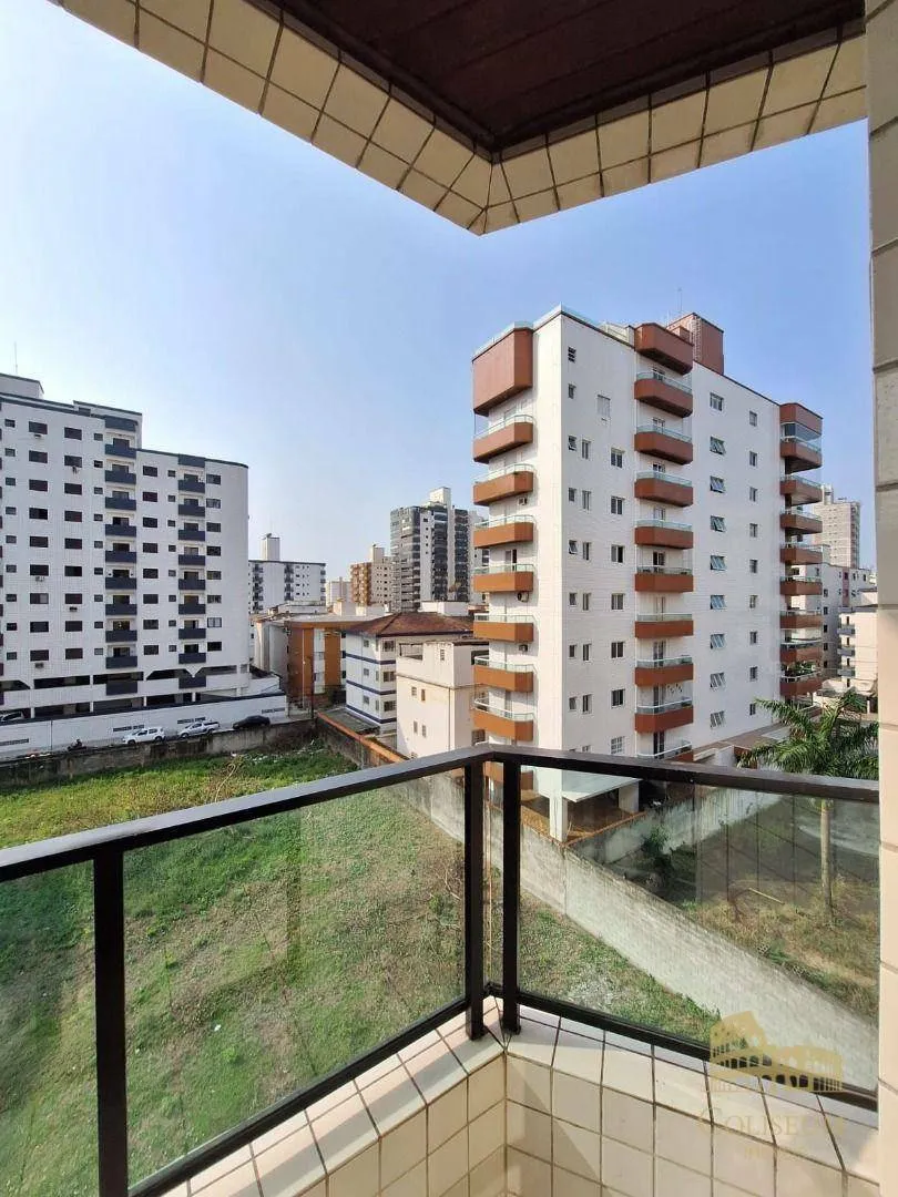 Imagem Apartamento com 2 dormitórios para alugar, 80 m² por R$ 3.200,00/mês - Vila Guilhermina - Praia Grande/SP