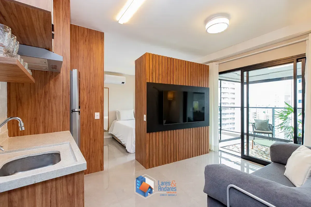 Imagem Apartamento para venda em Moema com 1 quarto, sendo 1 suíte, 42m²