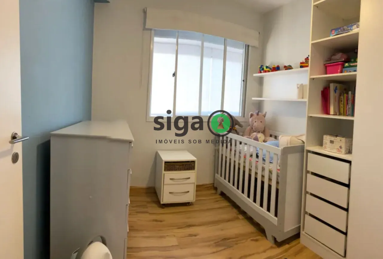Imagem Apartamento á Venda em Santo Amaro - 98m² ,3 quartos , 2 vagas !