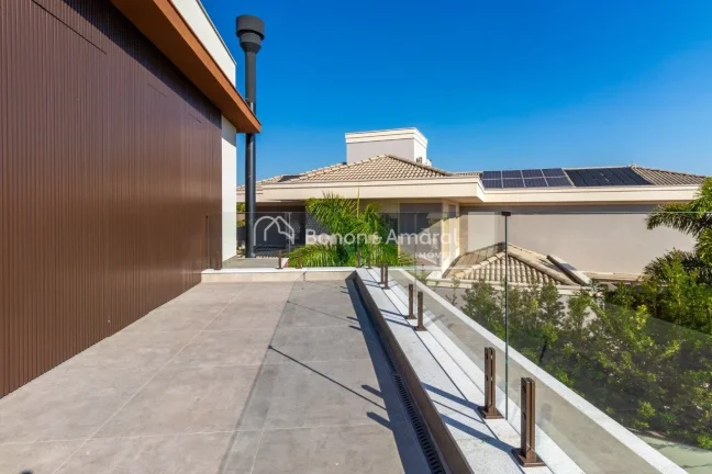 Imagem Casa de alto padrão sobrado com 4 suítes em um projeto moderno e encantador com área gourmet,
laz...