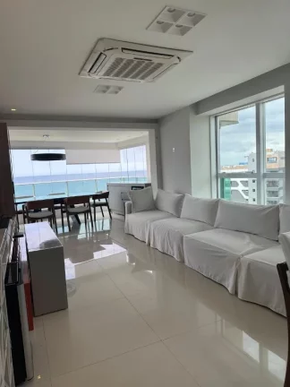 Imagem 3 Suítes, 141m2 privativos, no cheio de charme Morro Ipiranga - Barra, vista mar frontal e definitiva p/ o Cristo e Farol, mobiliado porteira fechada