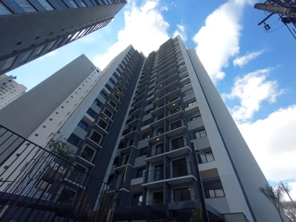 Imagem Studio de 27m², 1 dorm, vista livre 8º andar, 3 minutos da CPTM e 4 minutos do Shopping Vila Olímpia