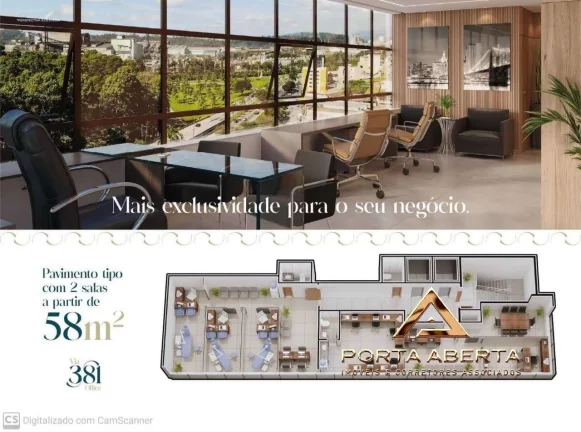 Imagem Salas comerciais - Bairro Iguaçu - Ipatinga - CÓD 898