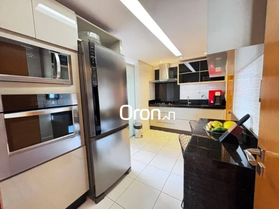 Imagem Apartamento mobiliado com 3 dormitórios à venda, 110 m² por R$ 1.046.000 - Serrinha - Goiânia/GO