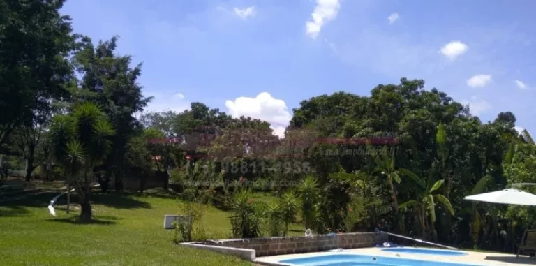 Imagem Chácara formada com muito verde