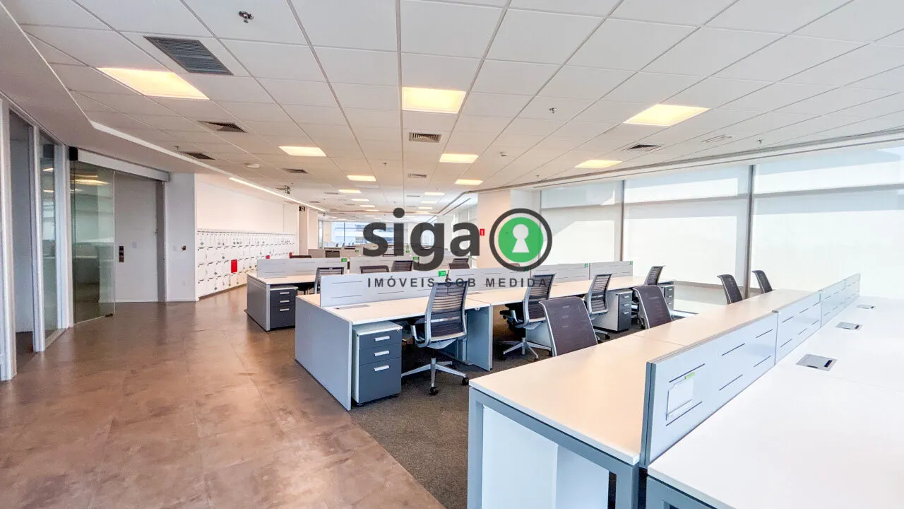 Imagem Laje Corporativa Mobiliada AAA | 1.473 m² | Alto Padrão