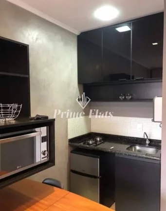 Imagem Flat disponível para venda no Condomínio Moema Top Life, com 32m², 1 dormitório e 1 vaga de garagem