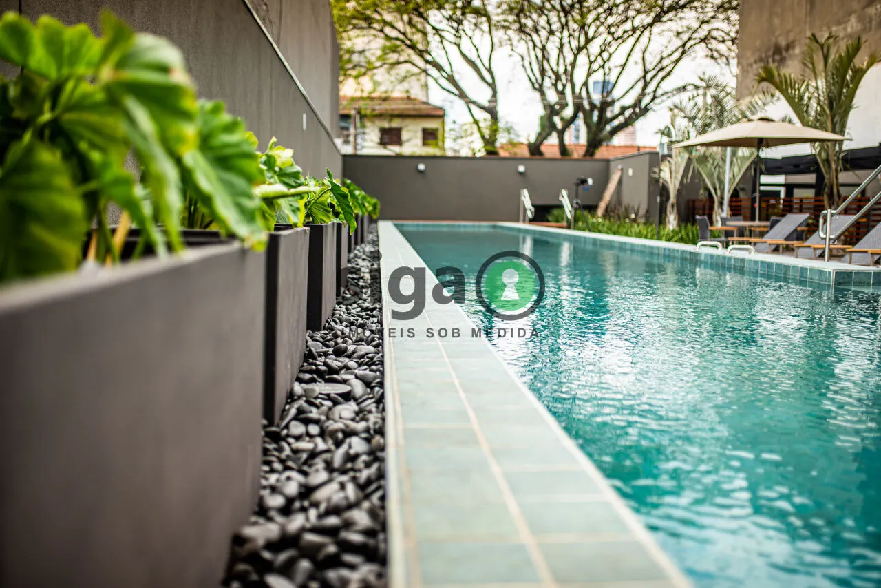 Imagem Apto tipo garden para locação em Pinheiros com 1 suite Mobiliado