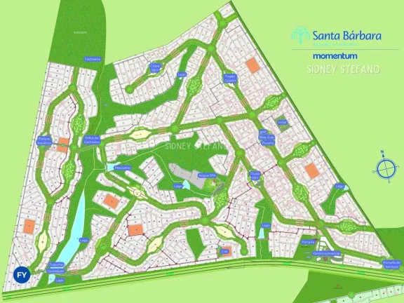 Imagem Terreno a venda no Santa Bárbara Resort Residence