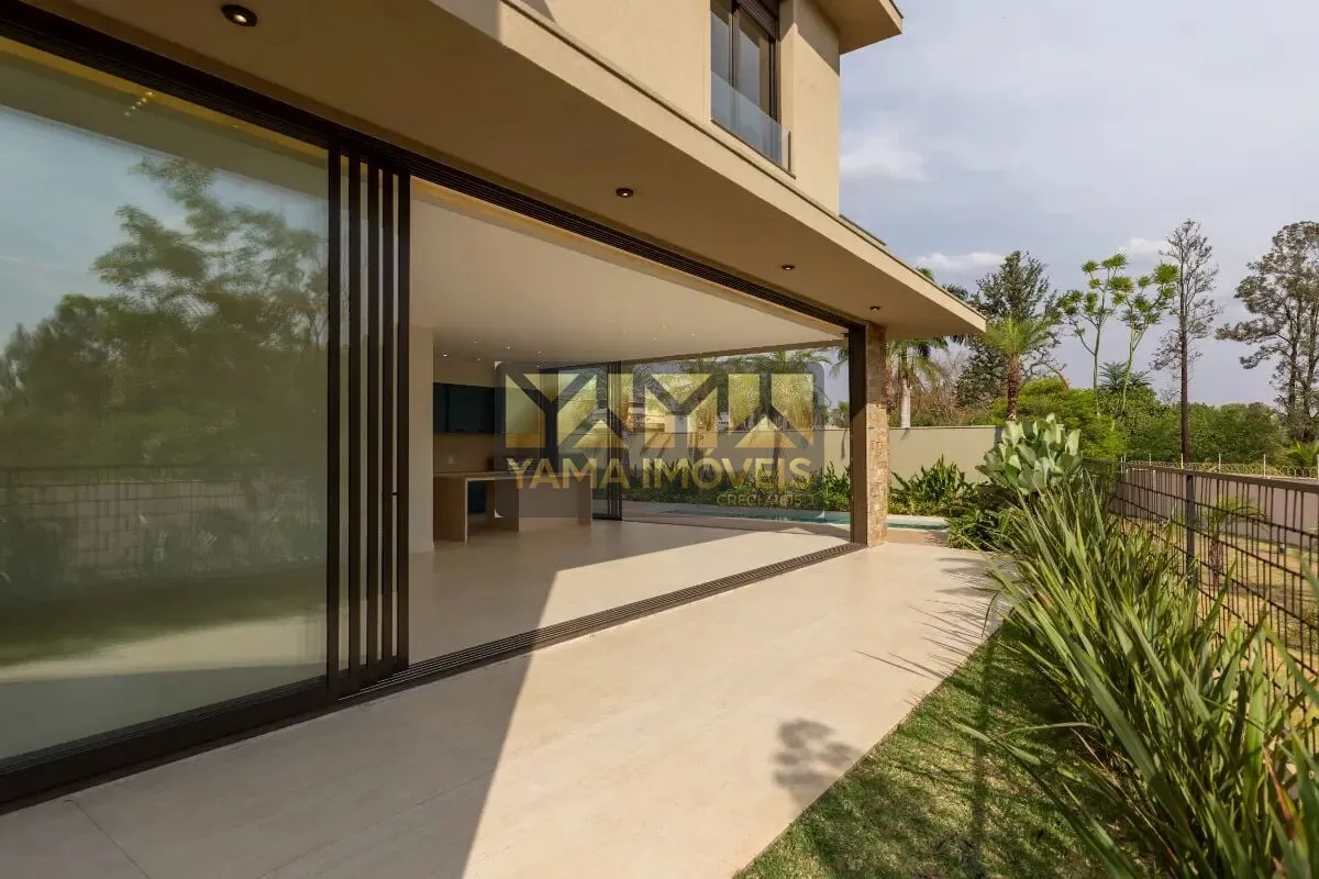 Imagem Condomínio Reserva Santa Luisa - Casa em Condomínio Reserva Santa Luísa - 4 Suítes - 451 m² - Bonfim Paulista