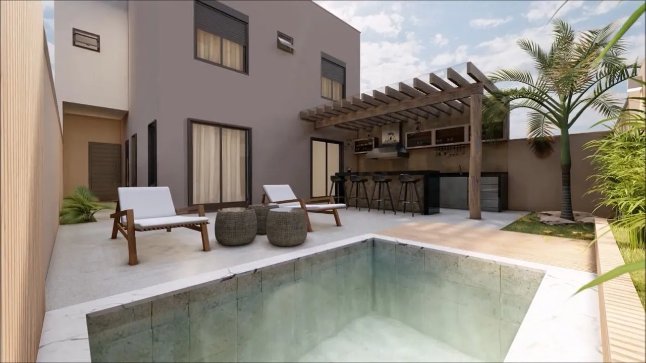 Imagem Casa sobrado em steel frame de 3 Suítes