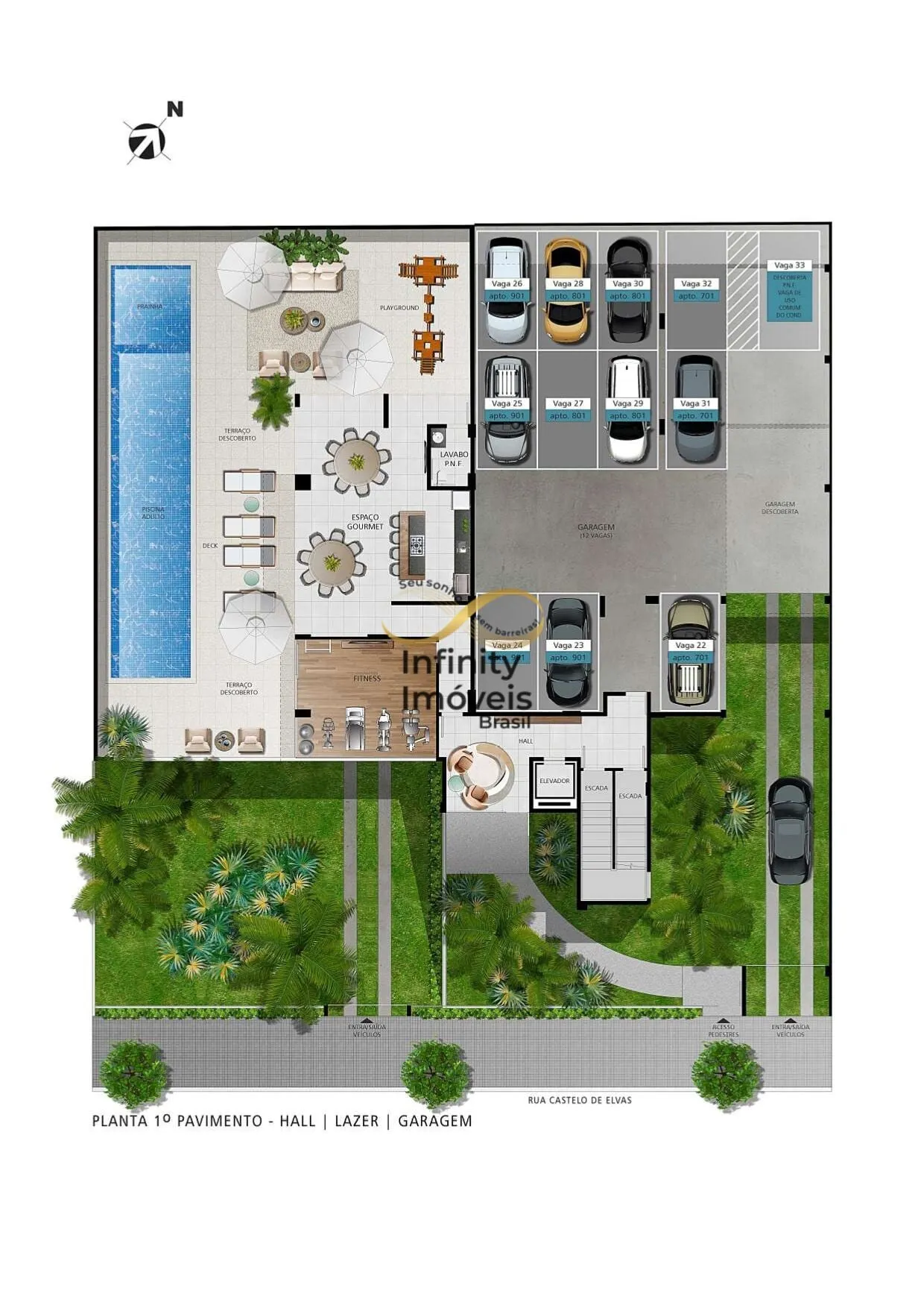 Imagem Residencial Eugéne Delacroix - Apartamento à venda no bairro Castelo - Belo Horizonte/MG