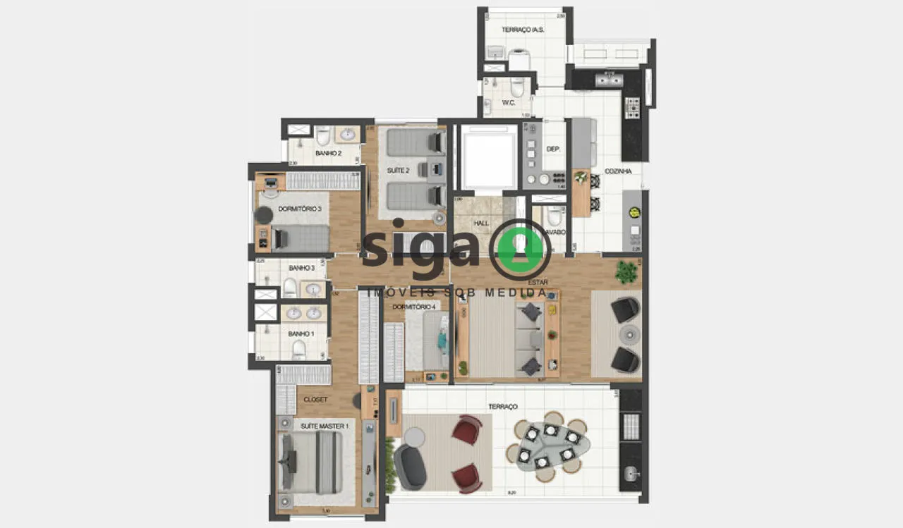 Imagem Apartamento para venda em Moema, São Paulo SP