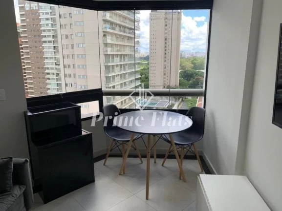 Imagem Flat disponível para locação no Royal Ibirapuera Park, com 41m², 1 dormitório e 1 vaga de garagem