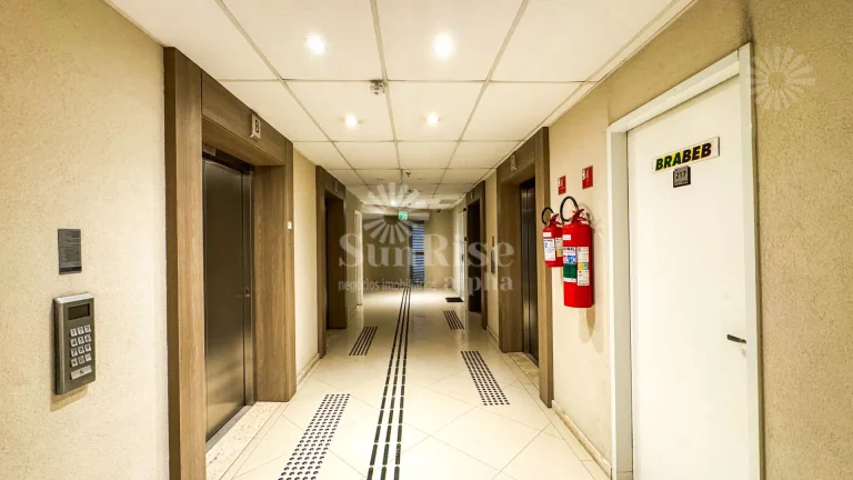 Imagem Sala Comercial mobiliada para alugar 42m² - 1 vaga- R$4.221,00 pacote - Brascan Alphaville -SP