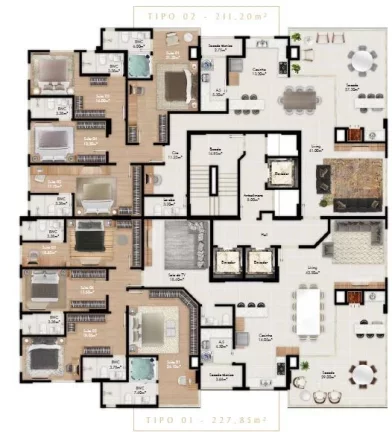 Imagem Horizon Palace - Apartamento à venda no bairro Meia Praia - Itapema/SC