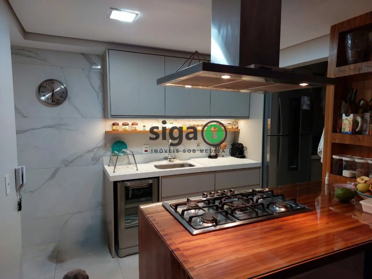 Foto do imóvel Apartamento para venda com duas suites, ambientes integrados, duas vagas de garagem e lazer completo