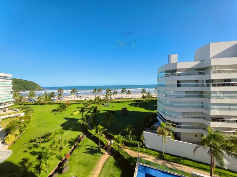 Imagem ALUGA - Apartamento alto padrão com Vista mar exclusiva e permanente 221m² | 05 suítes | 04 vagas. Riviera Bertioga -SP.