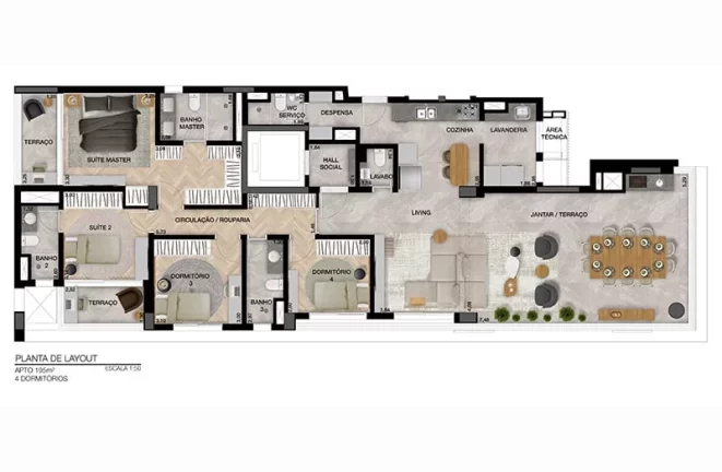 Imagem Apartamento à venda no bairro Mooca - São Paulo/SP
