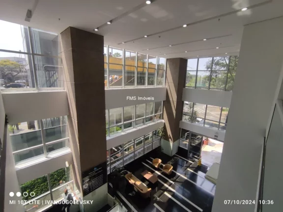 Imagem Andar Comercial para Locação em São Paulo-SP, Vila Congonhas: 12 Vagas de Garagem e 482,22m² de Área