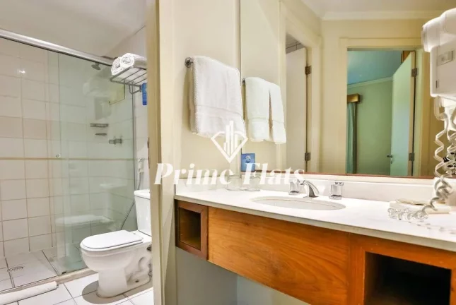 Imagem Flat disponível para venda Quality Suítes Long Stay Vila Olímpia, com 52m², 2 dormitórios e 1 vaga