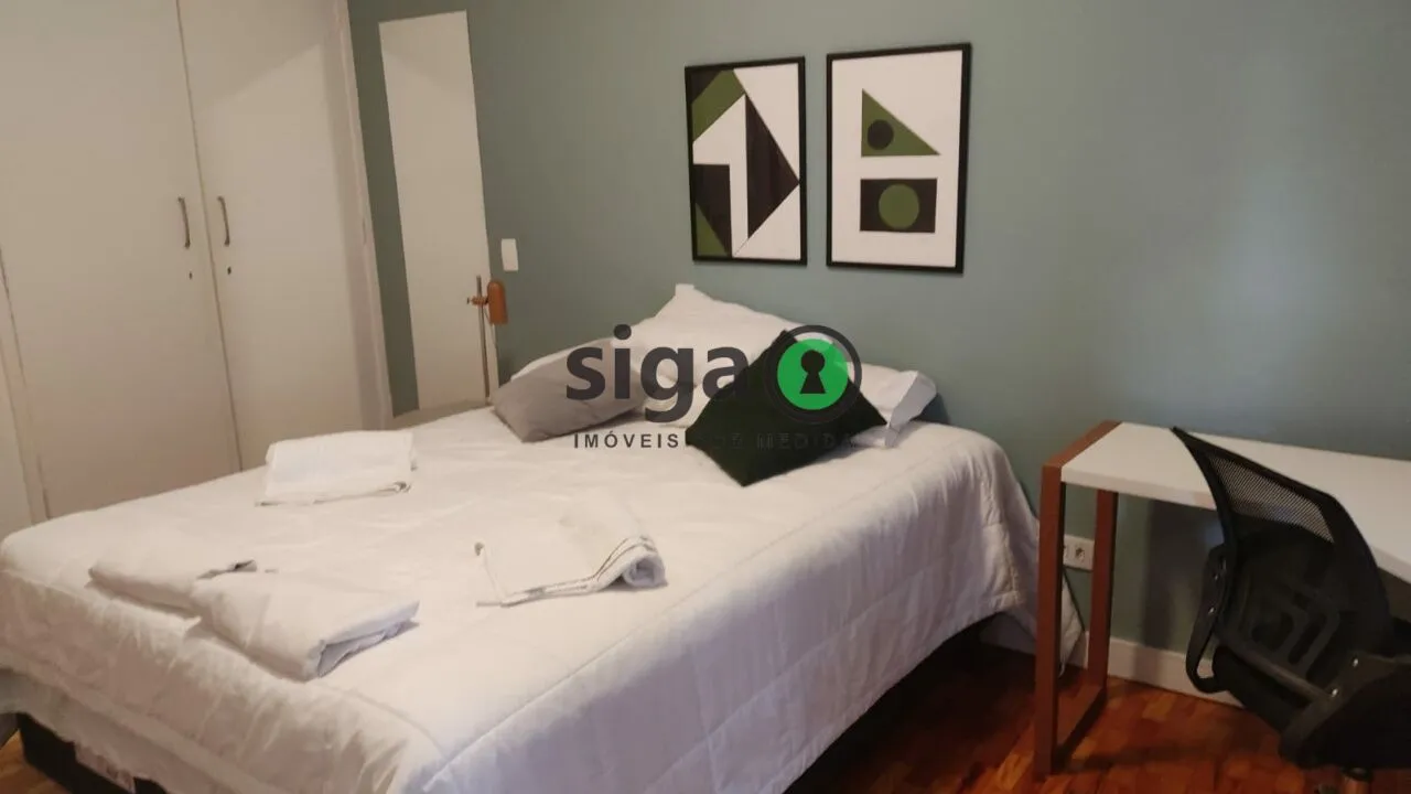 Imagem Apto com 137m² para Locação Mobiliado ou não, no Jardim Paulista, com 1 suite e 1 vaga