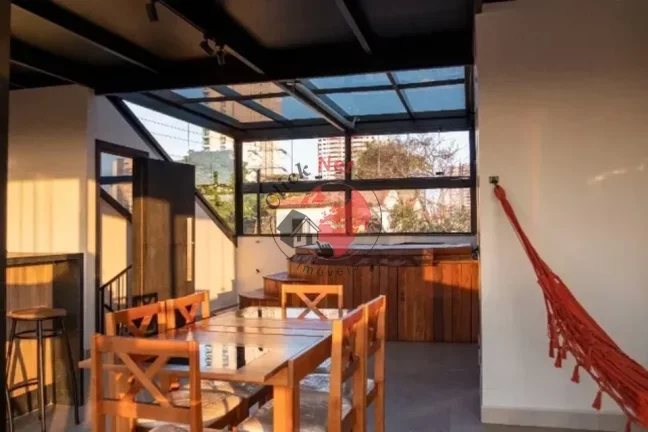 Imagem Sobrado em Condomínio, 190m²,Móveis planejados, 3 suítes ,espaço gourmet, 3 vagas. bairro Jardim em Santo André