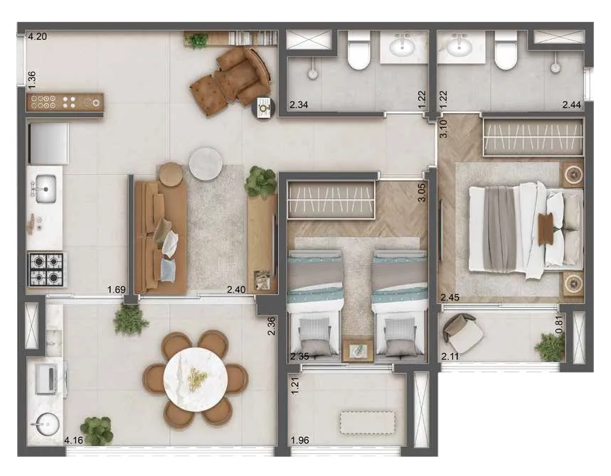 Imagem Haus Mitre Station Brooklin - Residencial - Breve Lançamento - Haus Mitre Station Brooklin - Residencial