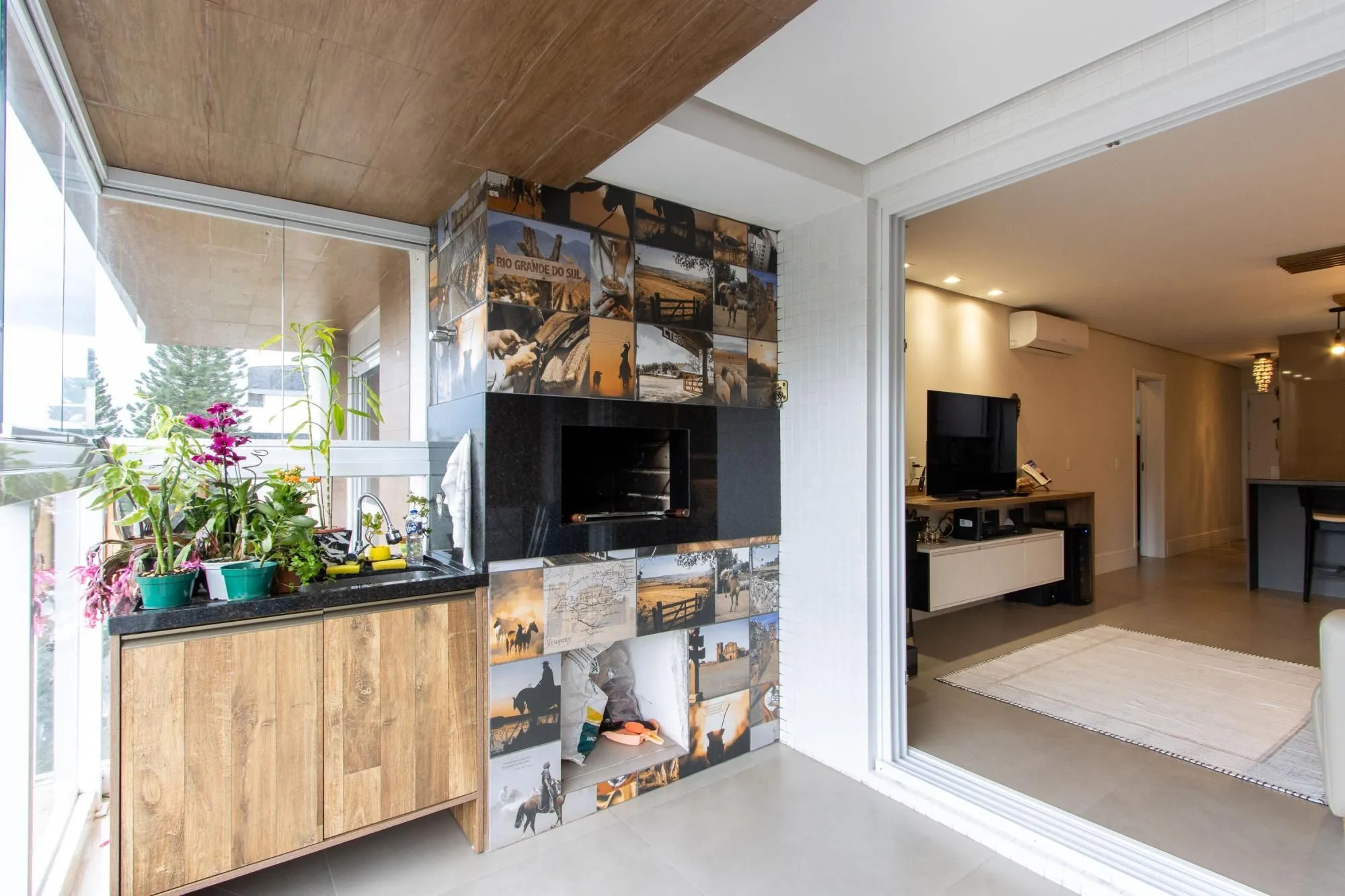 Imagem Apartamento 3 quartos sendo 2 suíte, churrasqueira e vaga dupla
