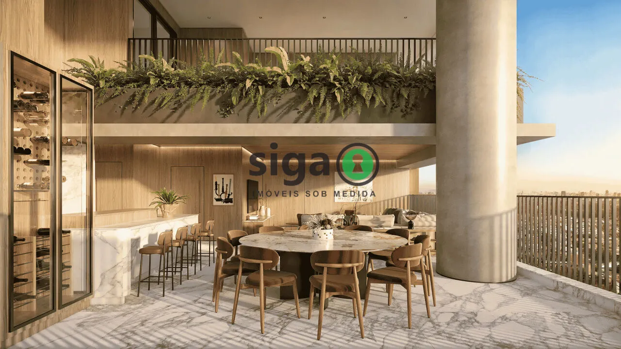 Foto do imóvel Cobertura Duplex - Luxo, Arte e Quadra de Tênis Exclusiva em Torre Ícone nos Jardins
