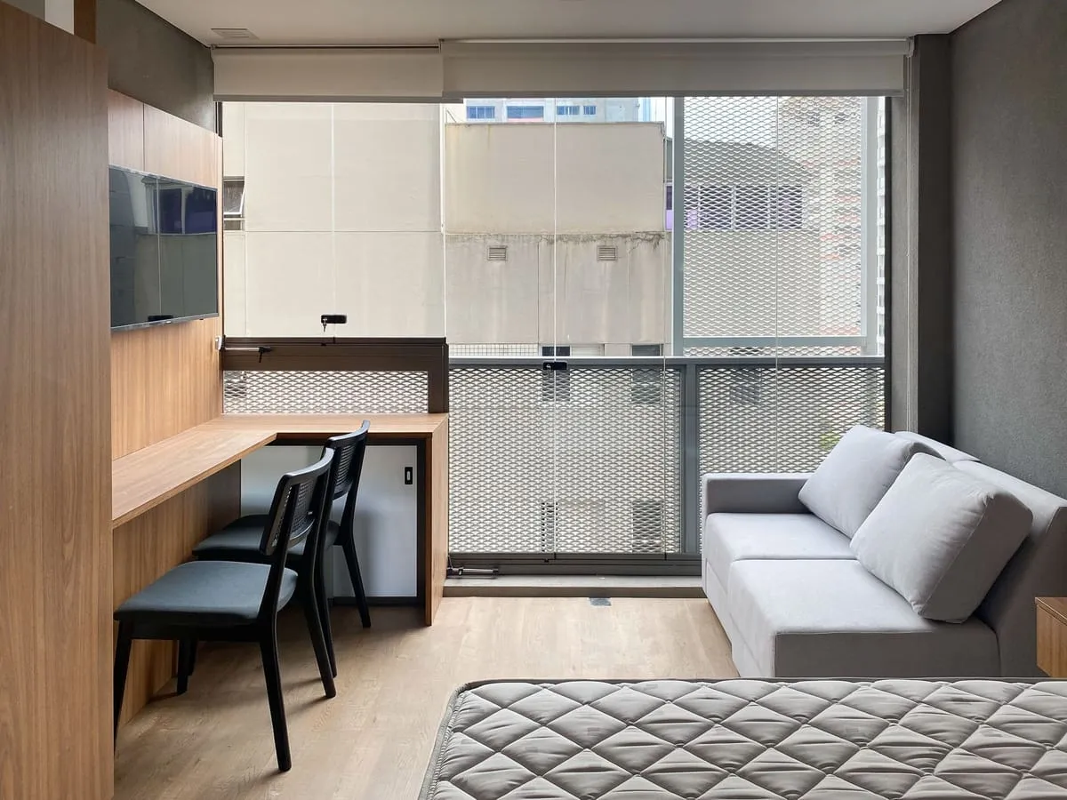 Foto do imóvel Apartamento com 1 Quarto para alugar, 22m² - Pinheiros em Rua Alves Guimarães, 287 - Pinheiros, São Paulo - SP