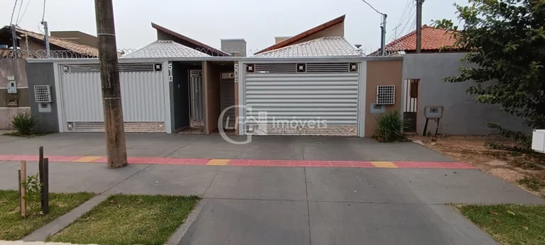 Imagem Casa à Venda em Campo Grande-MS 3 quartos, 1 suíte, 1 sala, 3 vagas de garagem, 98m² - Vila Santo Amaro!