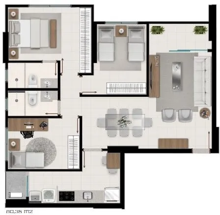 Imagem Apartamento à venda no bairro Setor Leste Universitário - Goiânia/GO