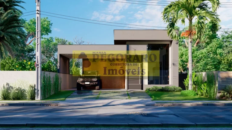 Imagem Casa de Alto Padrão em Fase de Acabamento no Pontal Santa Marina: 3 Quartos, 1 Suíte, 4 Banheiros, 157m². Próxima ao Shopping Serramar, UNITAU