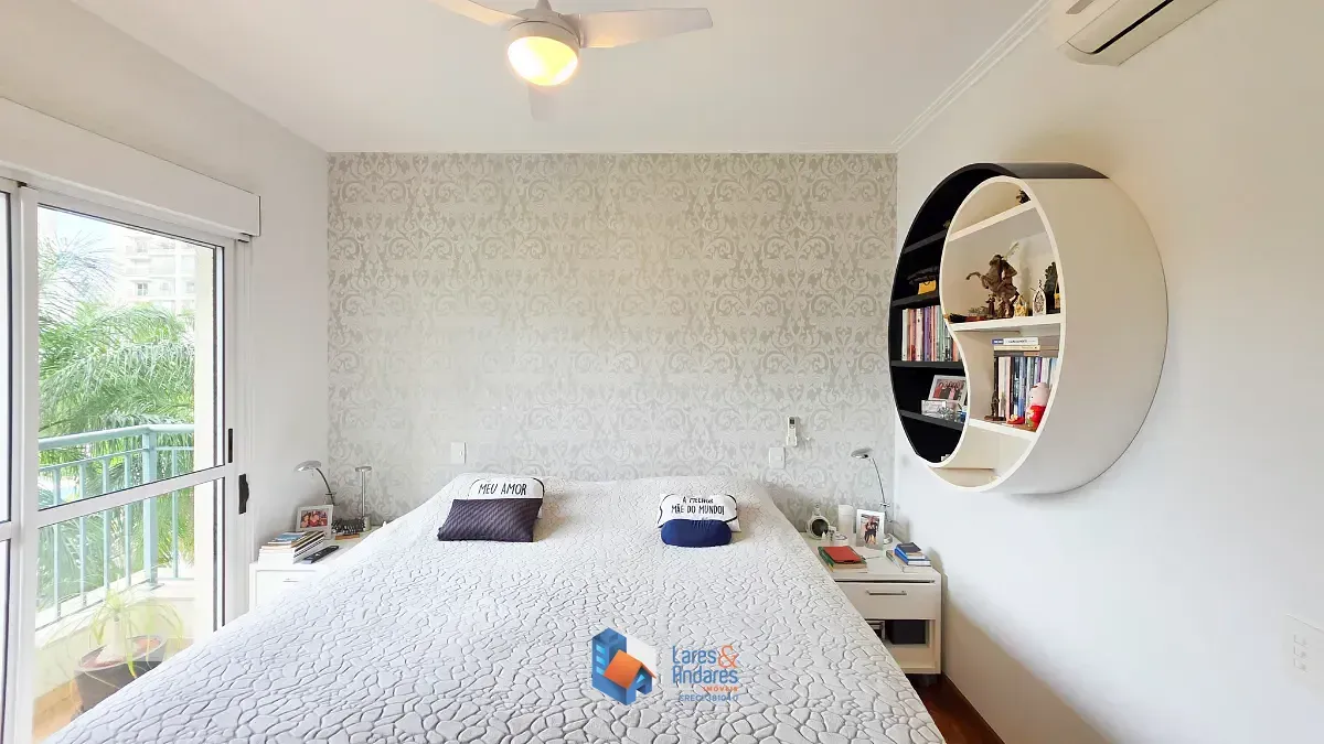 Imagem Apartamento para venda em Brooklin com 4 quartos, sendo 3 suítes, 168m²