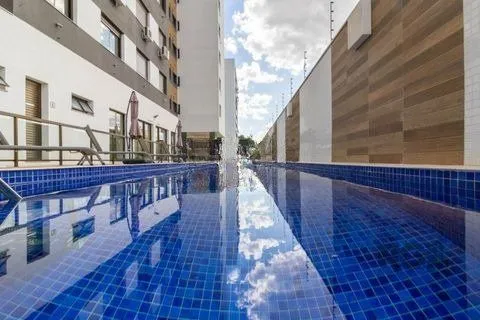 Imagem Apartamento novo, 61,14m², 2 quartos, 1 suíte, churrasqueira, vaga coberta, Zona Sul.