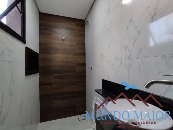 Imagem Sobrado novo- 133m2 - 3 dormitoriois e suite - 4 vagas de garagem !!!!!!!