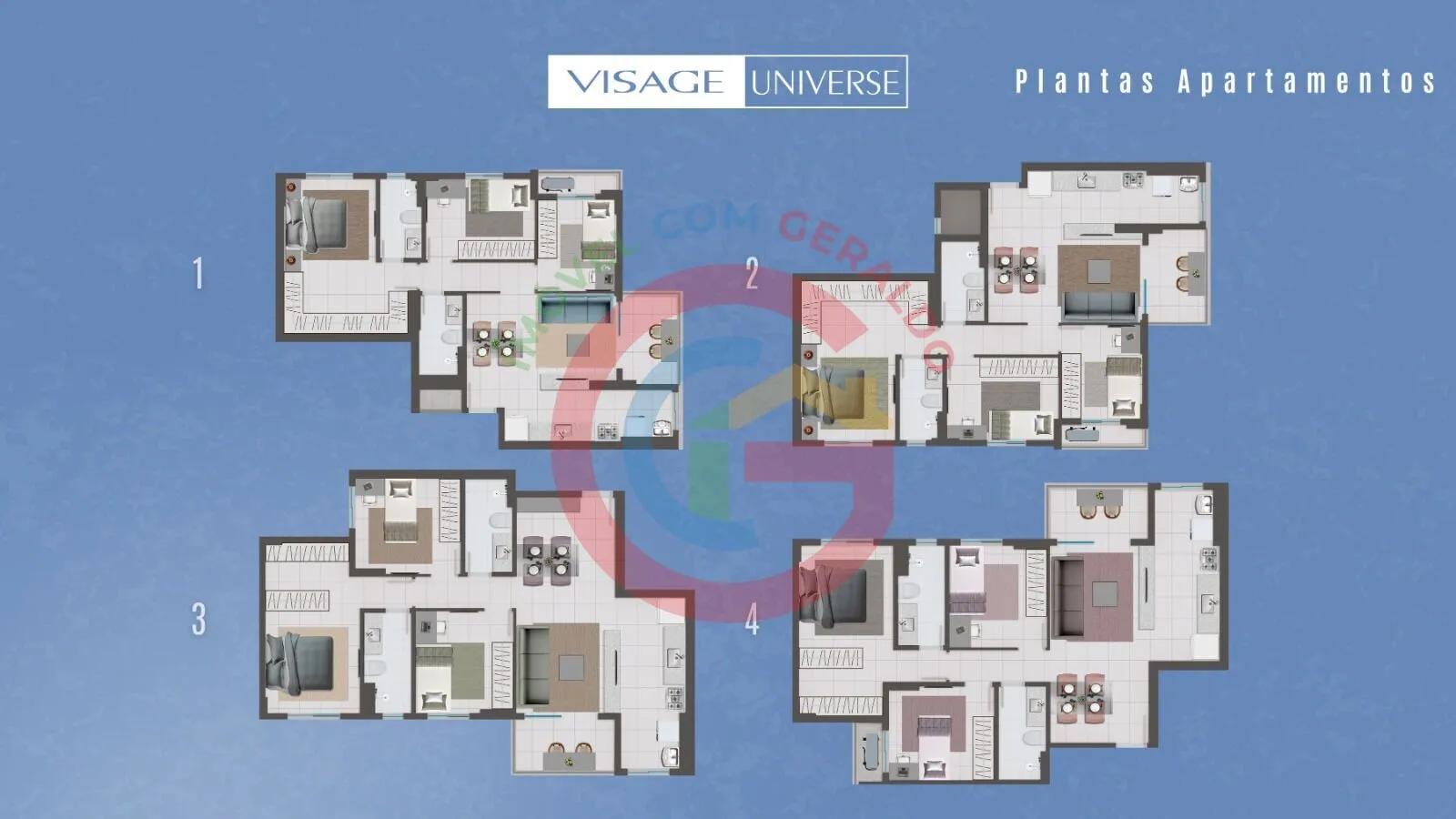 Imagem APARTAMENTO 3Q - NA PLANTA - UNIVERSITÁRIO