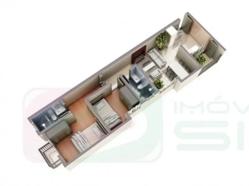 Imagem Edifício Jardim Kyoto Vila Guiomar Santo André-SP, apartamento 2 dormitórios em Santo André SP