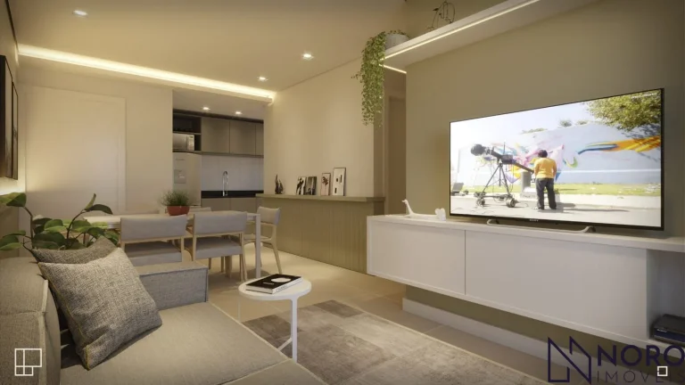 Imagem Apartamento 2 dormitórios com sacada e churrasqueira
