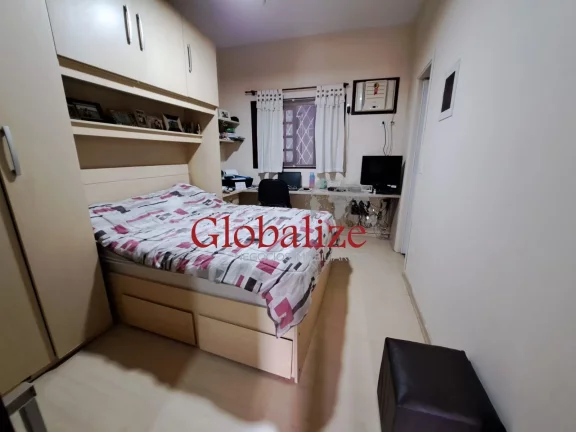 Imagem Sobrado à venda com 118m², 3 quartos, 2 suítes, 2 vagas, churrasqueira por R$1015.000,00 no Boqueirão em Santos