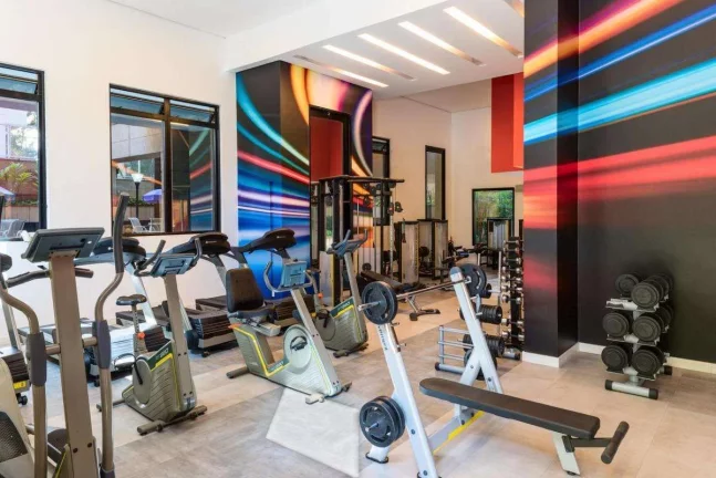 Imagem Flat disponível para venda no Aparthotel Adagio Sao Paulo Moema, com 55m², 2 dormitórios e 1 vaga