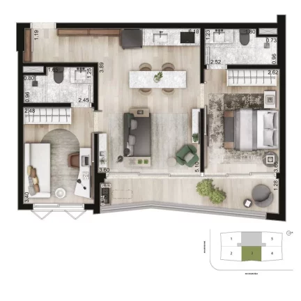 Imagem APARTAMENTO RESIDENCIAL em São Paulo - SP, Vila Nova Conceição