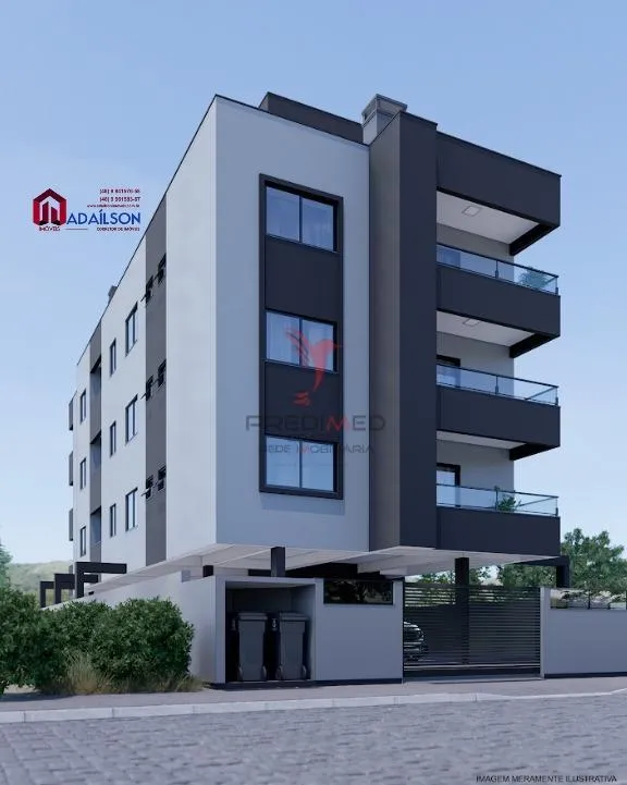 Imagem Apartamentos com 2 Quartos e 1 banheiro à Venda, 72 m² Bairro Serraria - São José SC