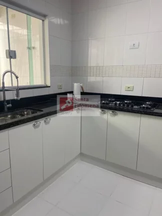 Imagem Sobrado para Venda em Santo André, Vila Pires, 3 dormitórios, 1 suíte, 3 banheiros, 2 vagas